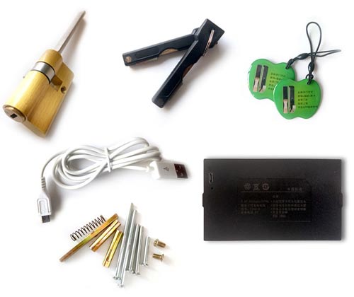 智能鎖AJL-6608配件 智能鎖配件
