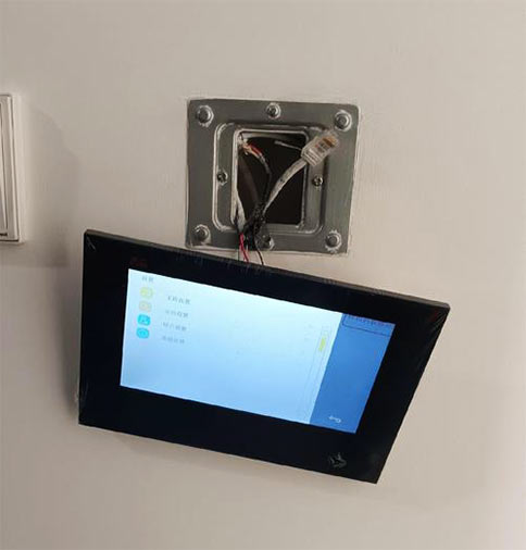 樓宇對(duì)講室內(nèi)機(jī)接線